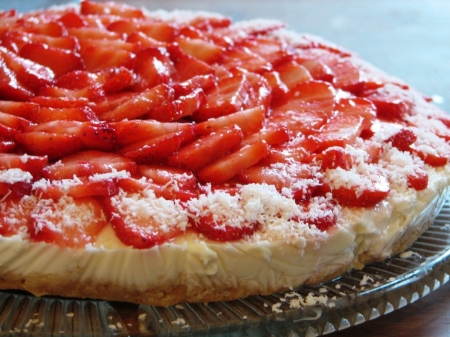 gateau-aux-fraises-et-fromage-blanc